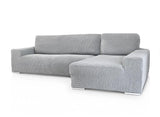 Protective cover for corner sofa L - short, right-hand layout